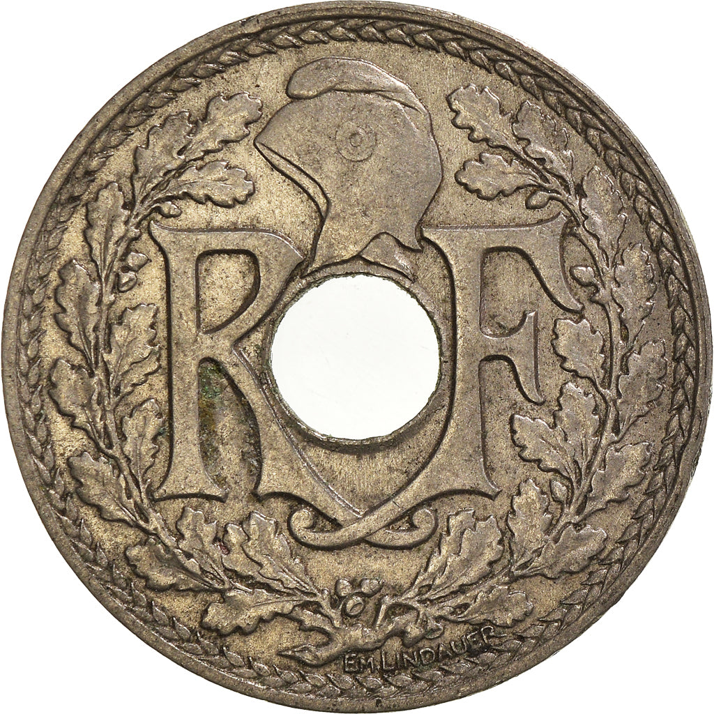 Moneta, Francia, 25 Centimes, 1914