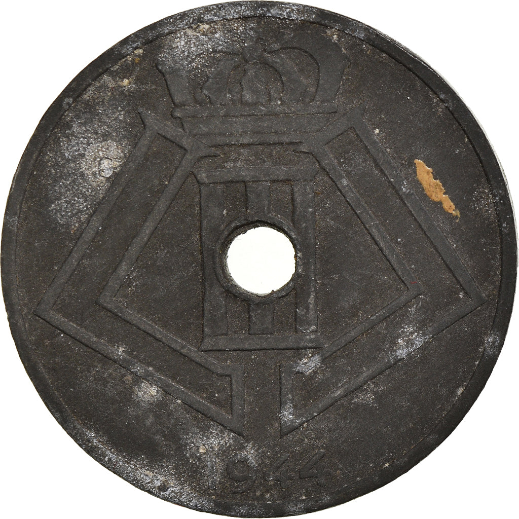 Moneta, Belgio, 25 Centimes, 1944