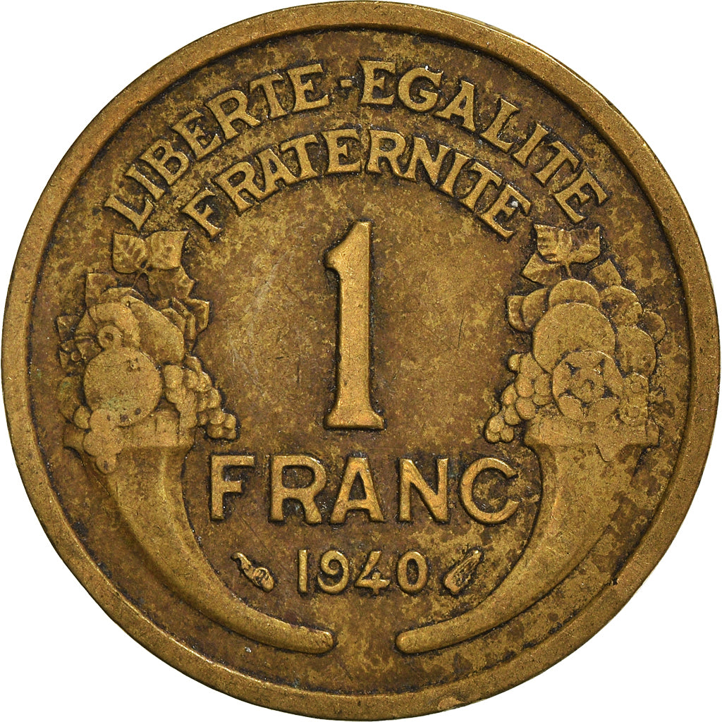Moneta, Francja, Franc, 1940