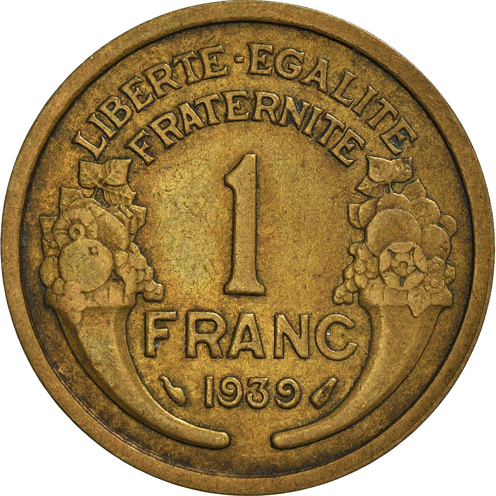 Moneta, Francia, Franc, 1939