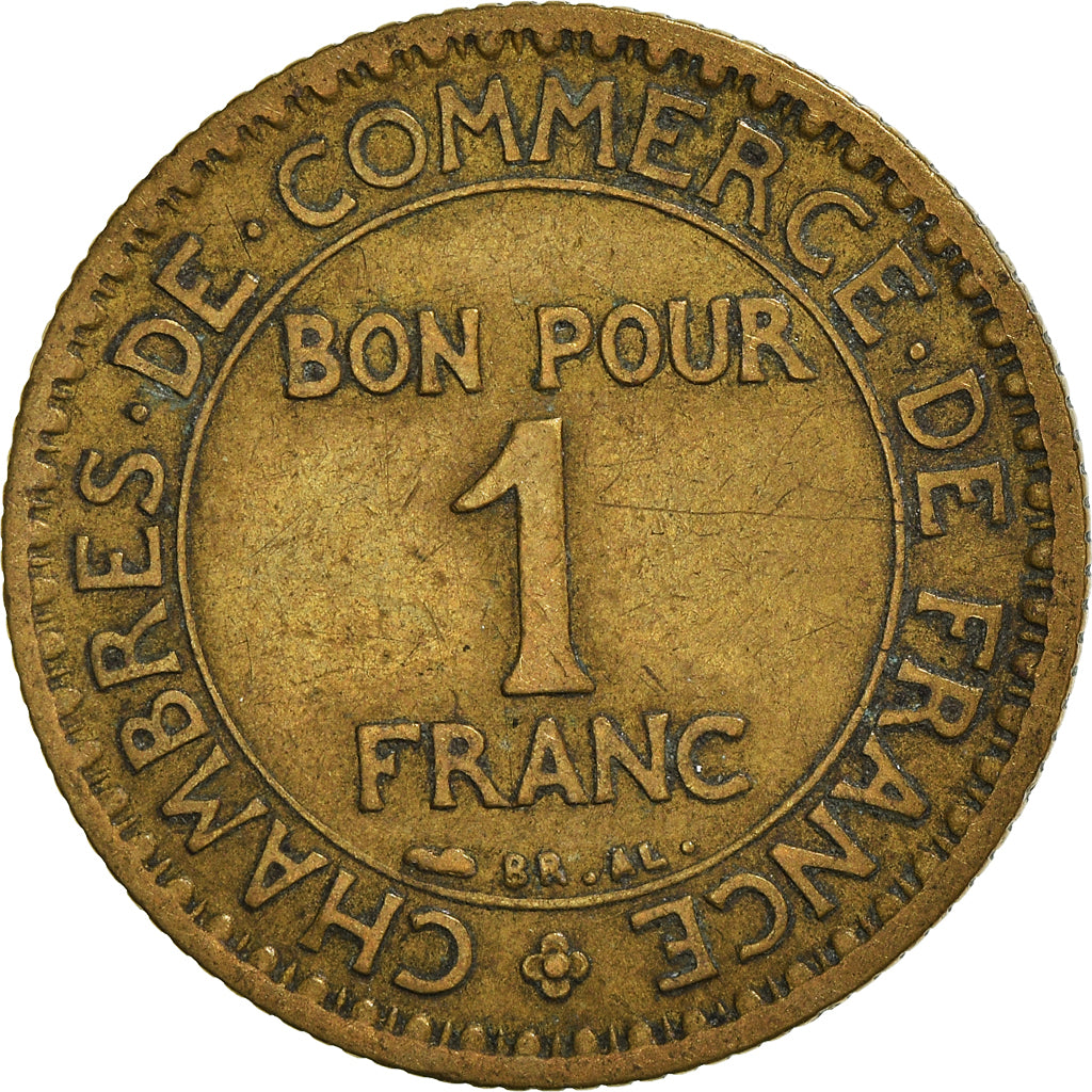 Moneta, Francja, Franc, 1922