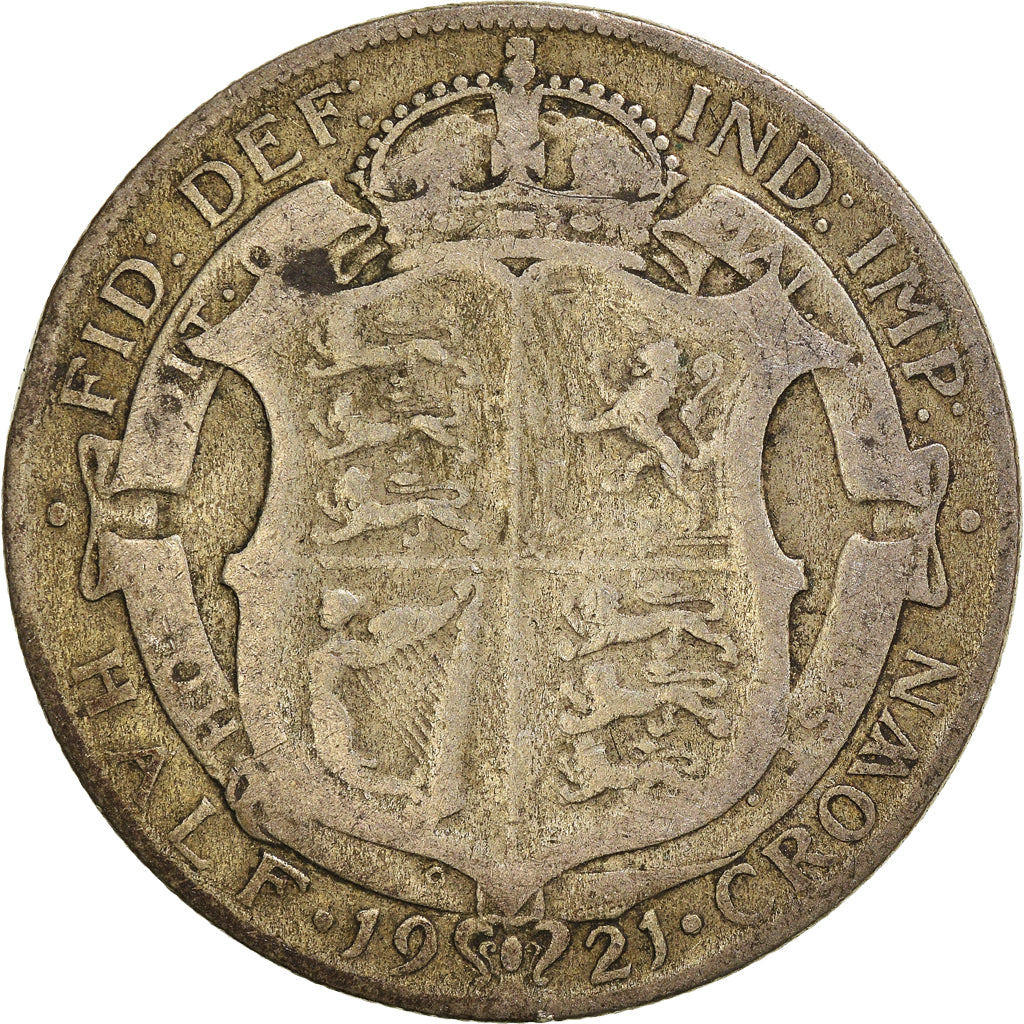 Moneta, Gran Bretagna, 1/2 Crown, 1921