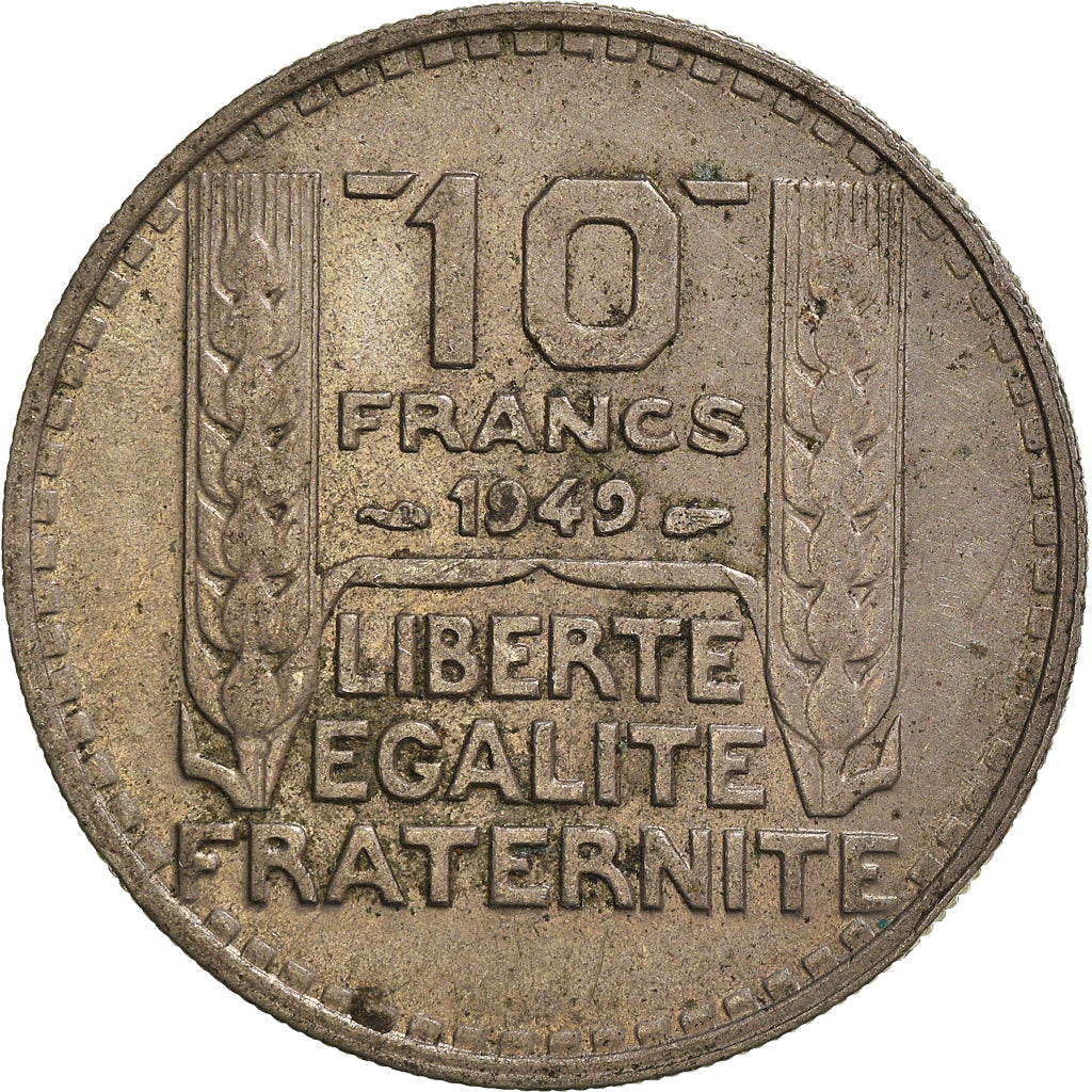 Münze, Frankreich, 10 Francs, 1949
