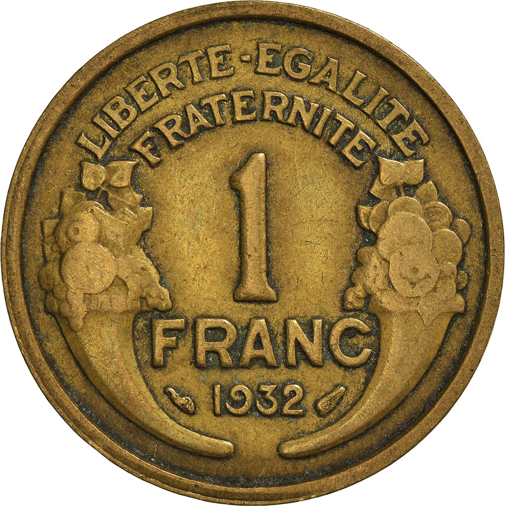 Moneta, Francja, Franc, 1932