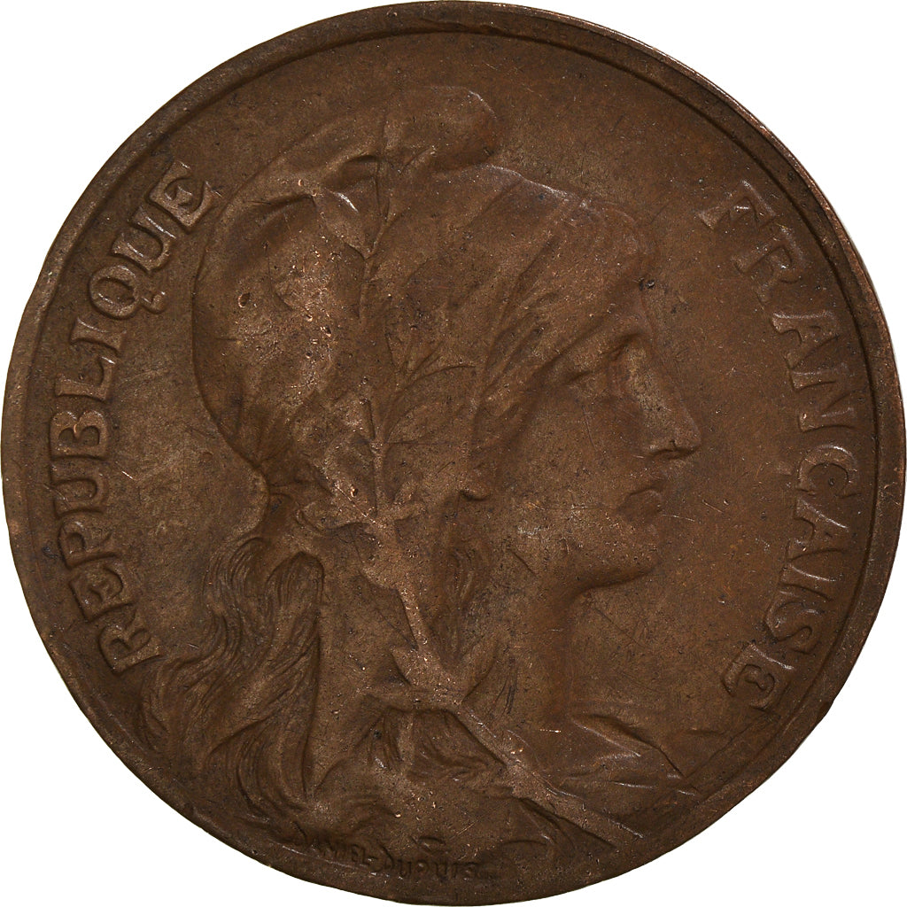 Coin, France, 10 Centimes, 1913
