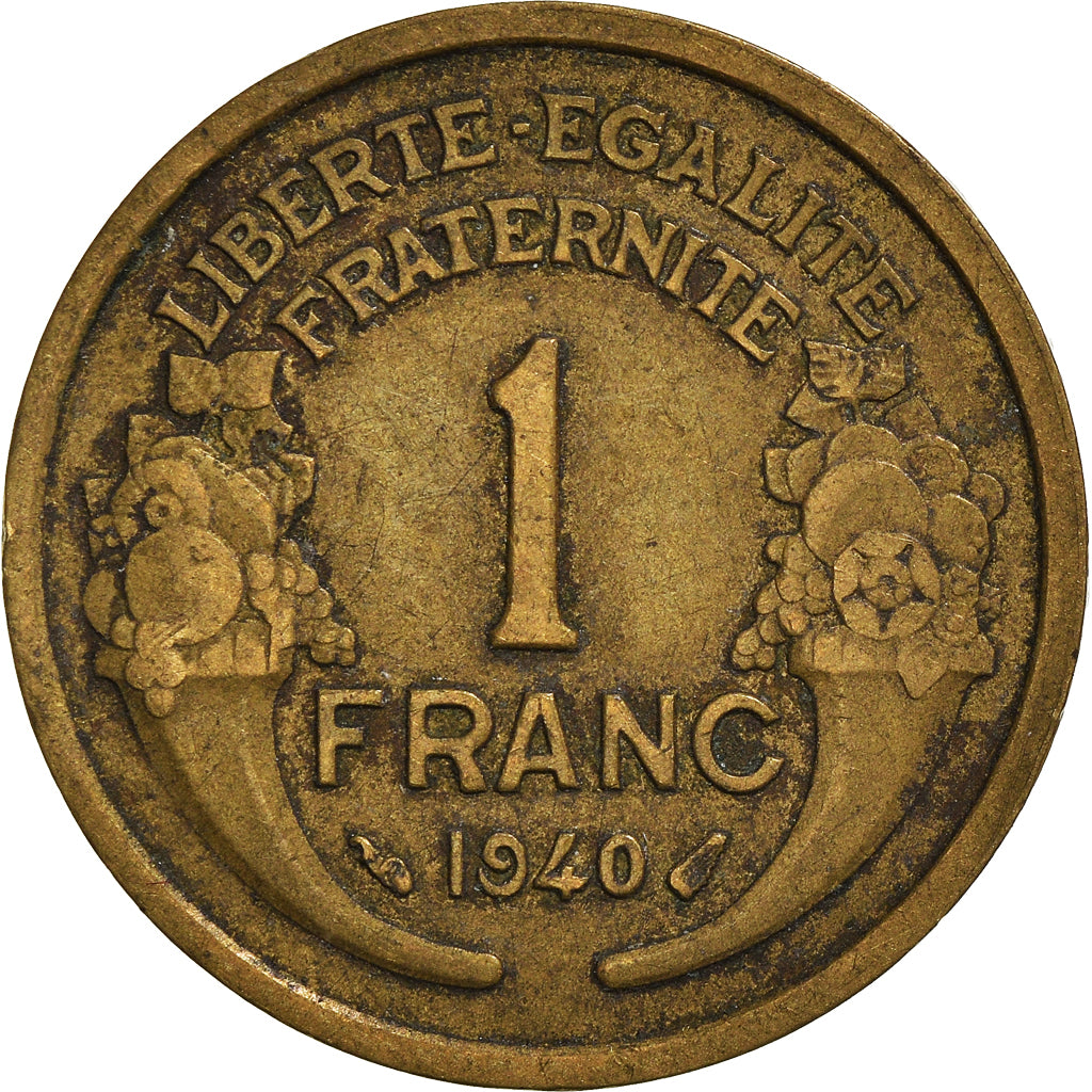 Moneta, Francja, Franc, 1940