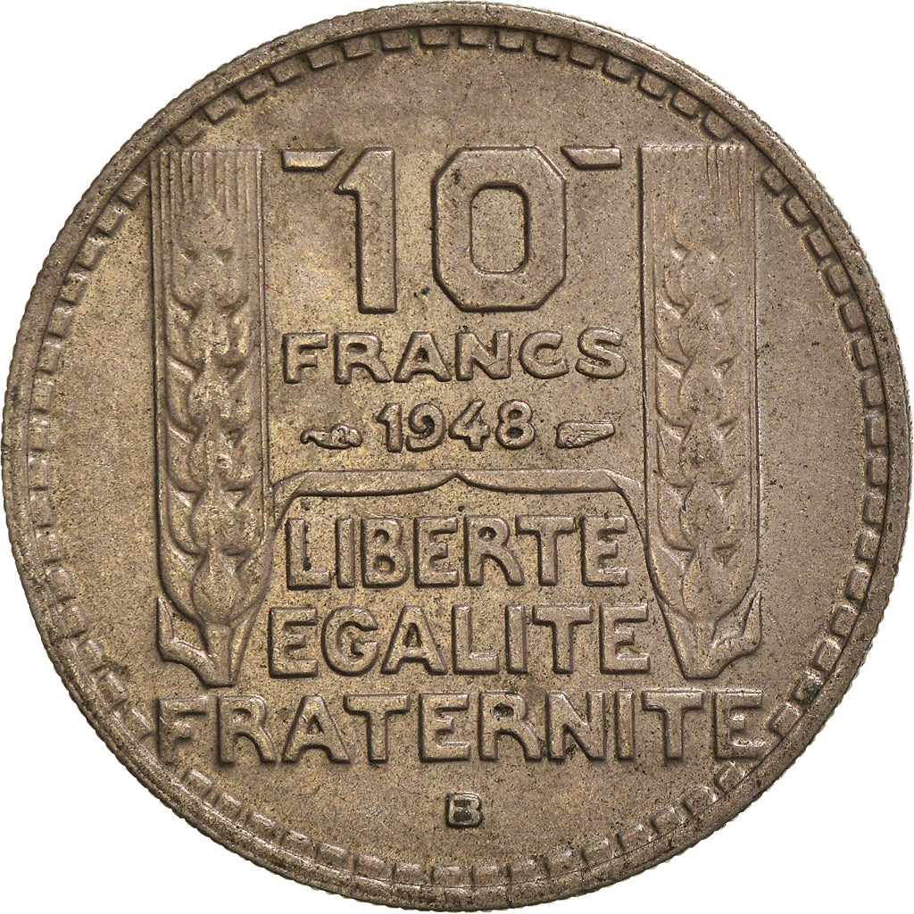 Münze, Frankreich, 10 Francs, 1948