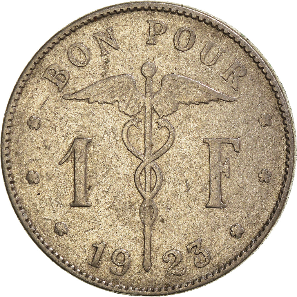 Moneda, Bélgica, Franc, 1923