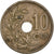 Moneta, Belgia, 10 Centimes, 1920