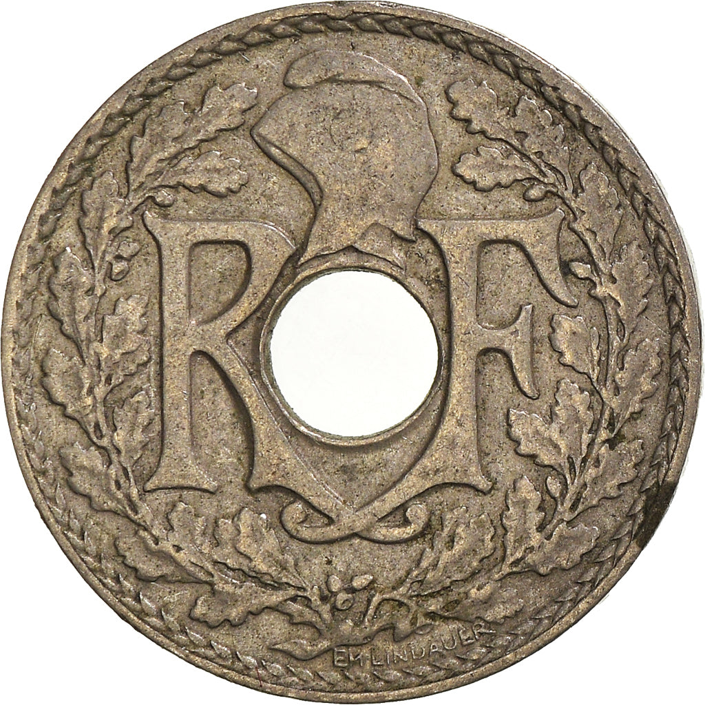 Monnaie, France, 5 Centimes, 1934