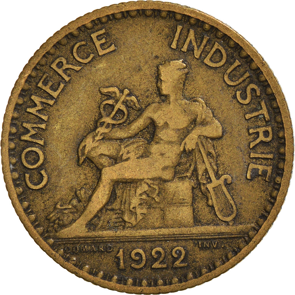 Moneta, Francja, Franc, 1922