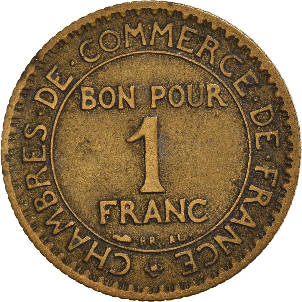 Moneta, Francja, Franc, 1922