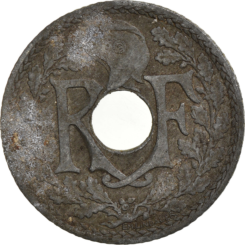 Monnaie, France, 10 Centimes, 1941