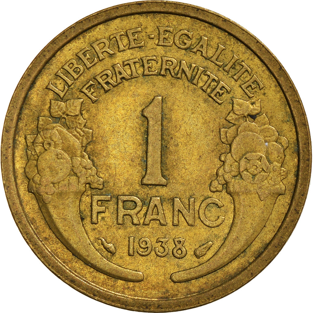 Moneta, Francja, Franc, 1938