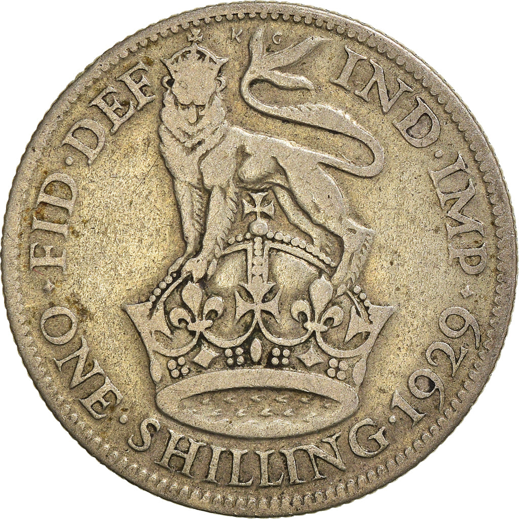 Monnaie, Grande-Bretagne, Shilling, 1929