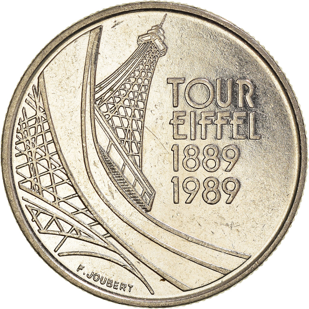 Coin, France, 5 Francs, 1989