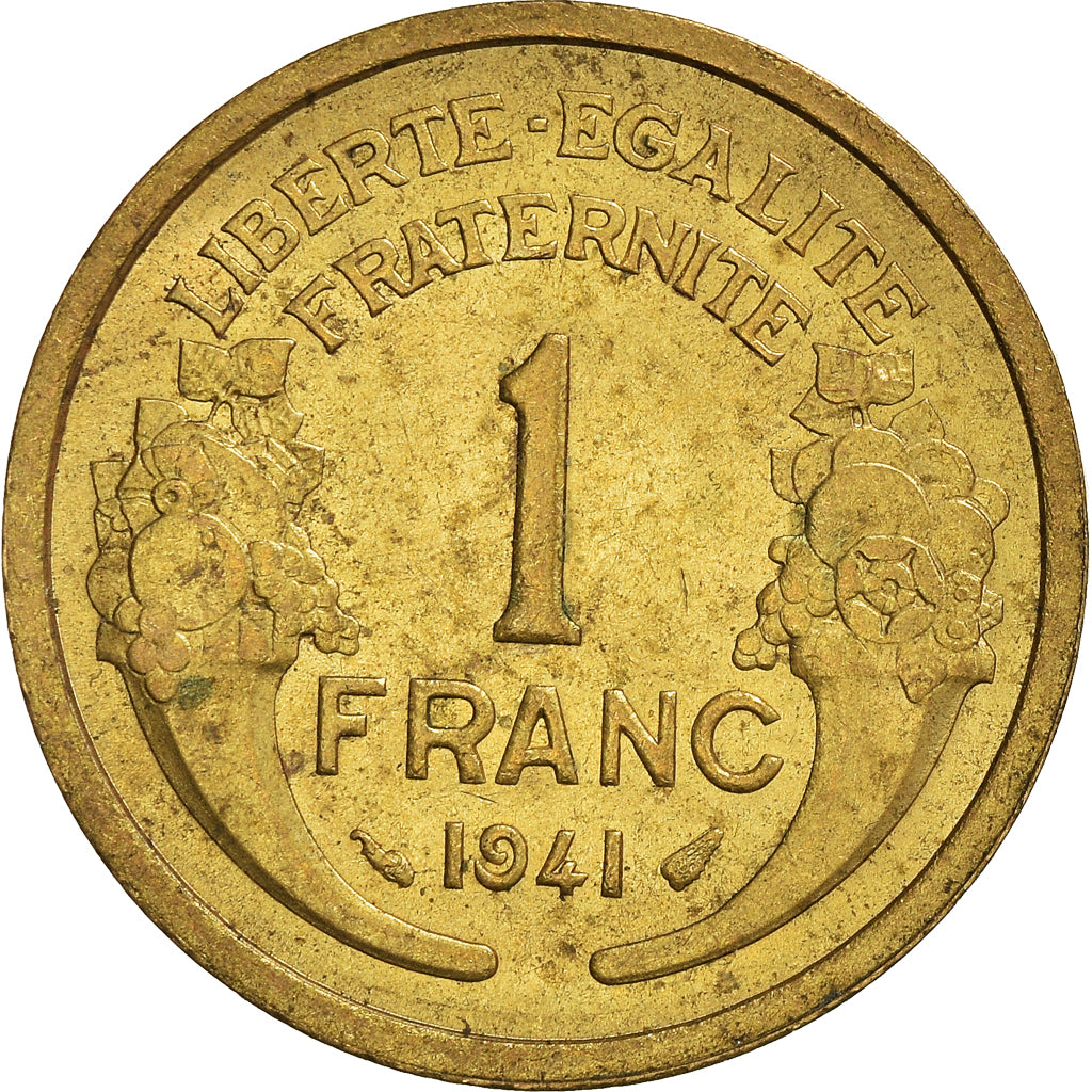 Moneta, Francja, Franc, 1941