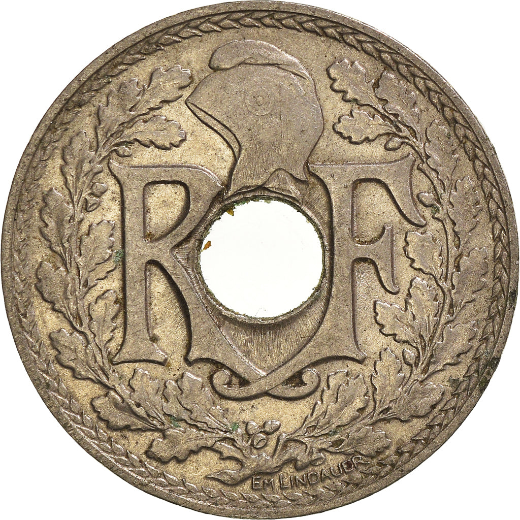 Coin, France, 25 Centimes, 1915