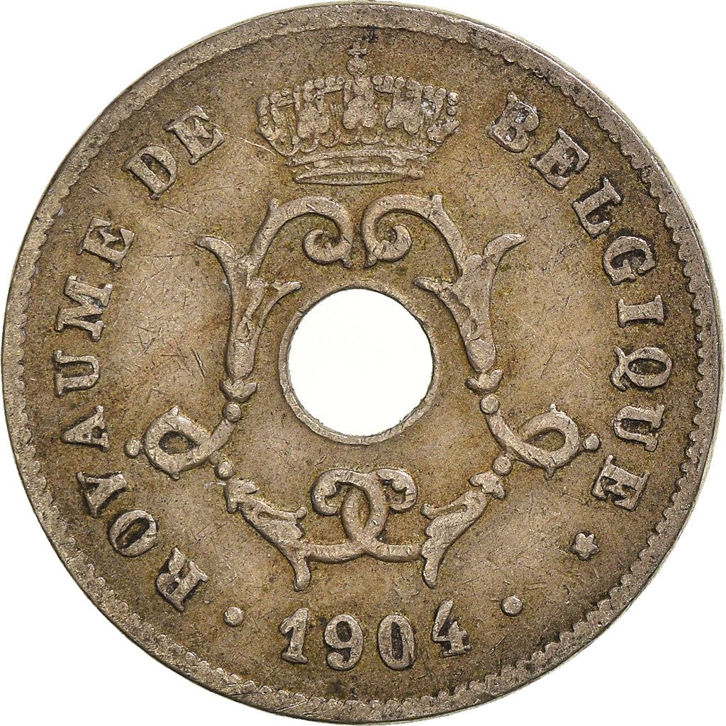 Munten, België, 10 Centimes, 1904