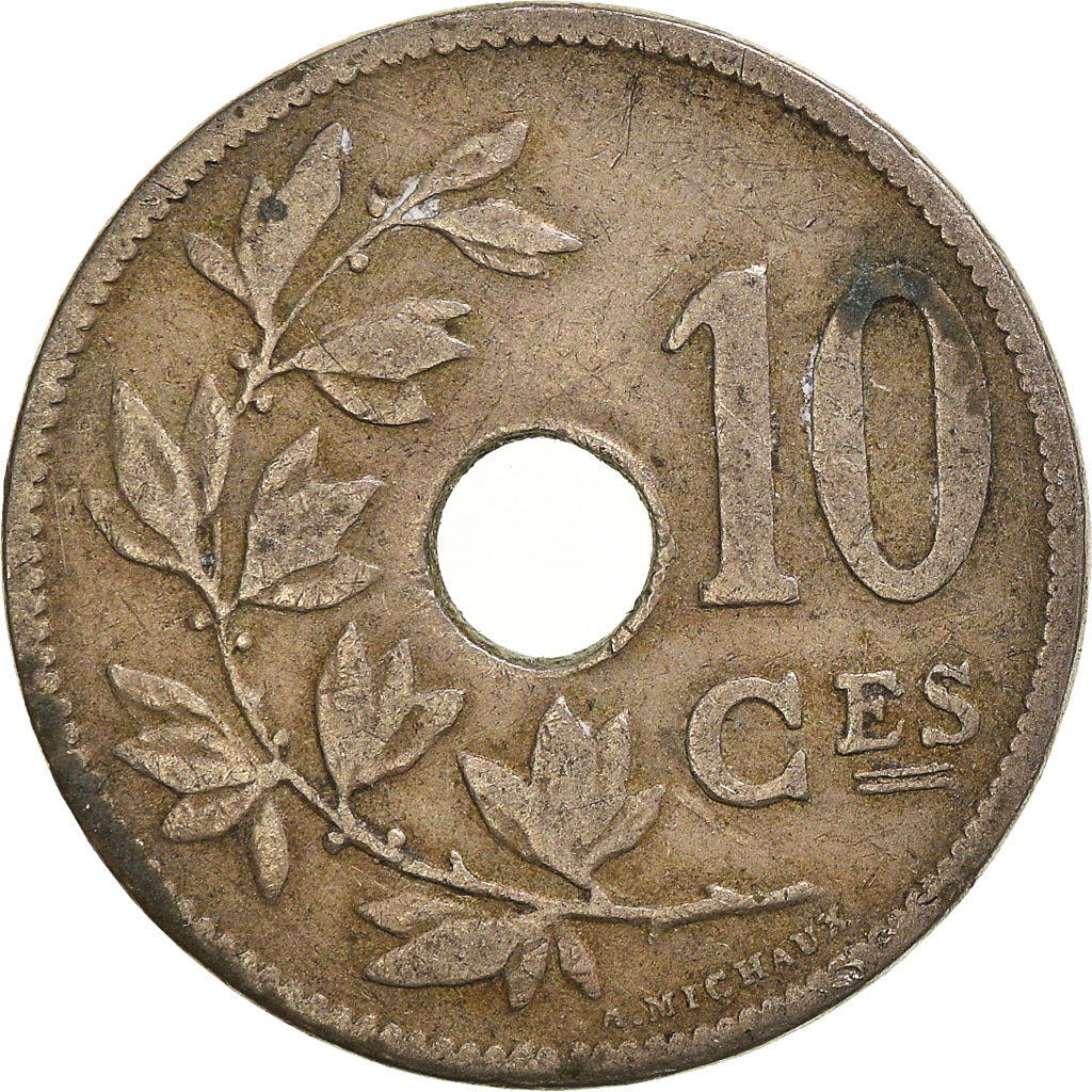 Munten, België, 10 Centimes, 1904
