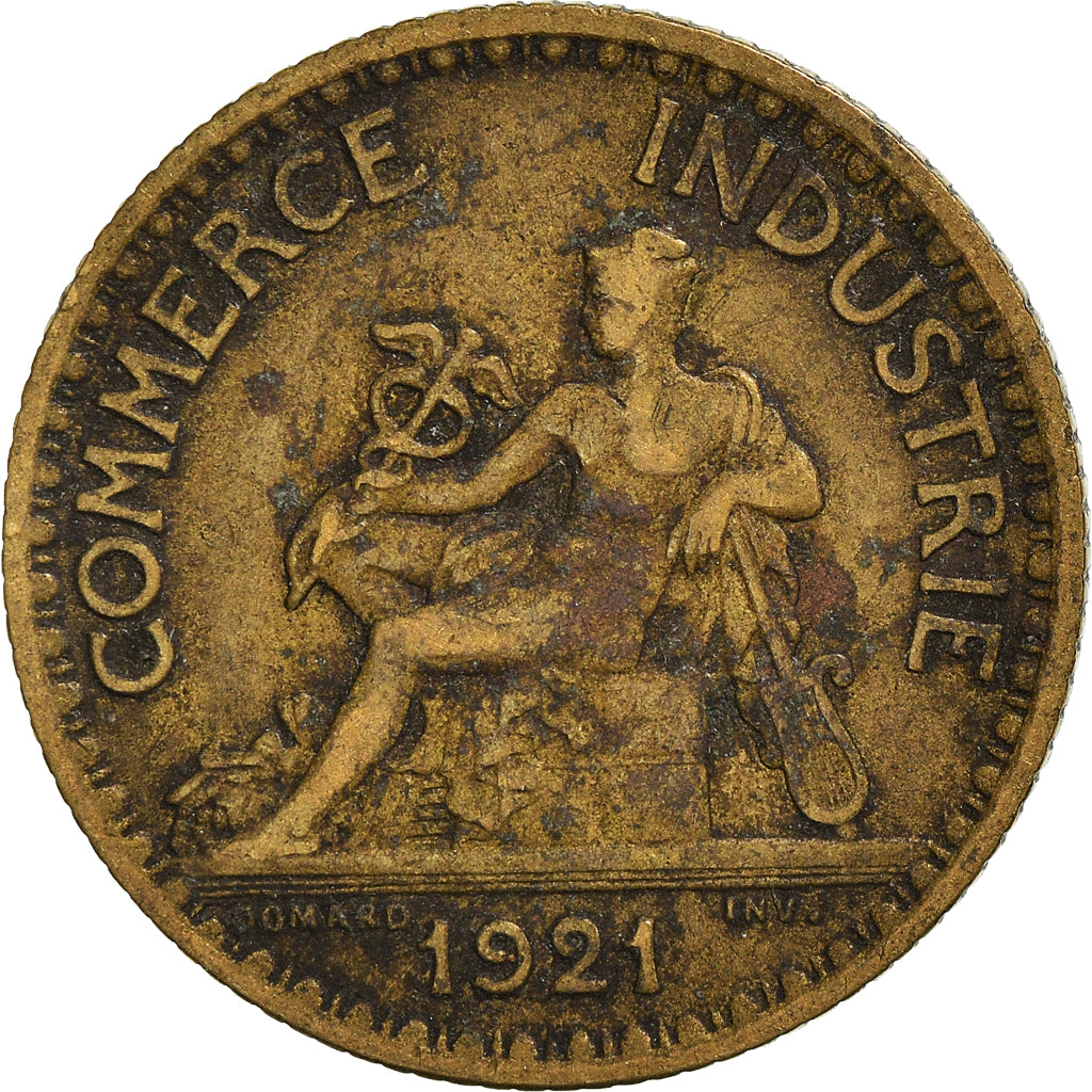 Moneta, Francja, Franc, 1921