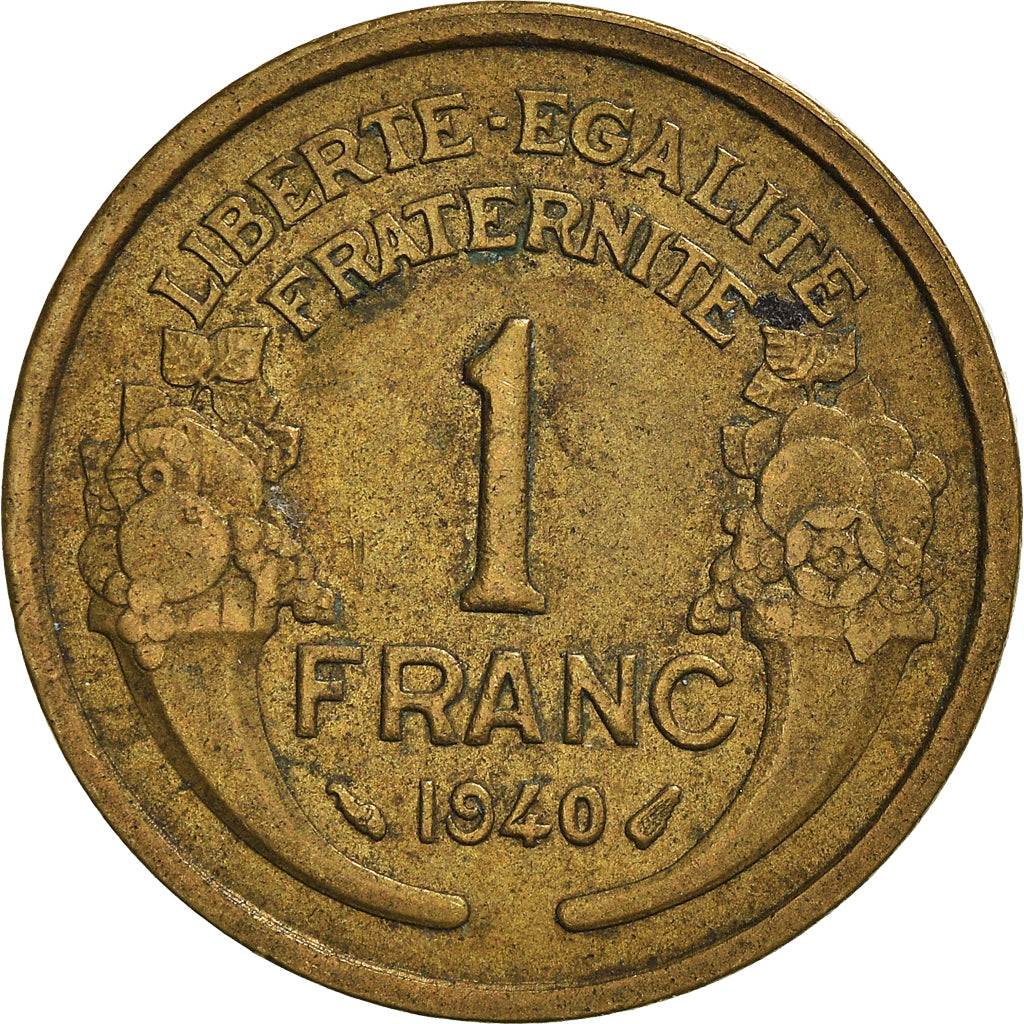 Moneta, Francja, Franc, 1940