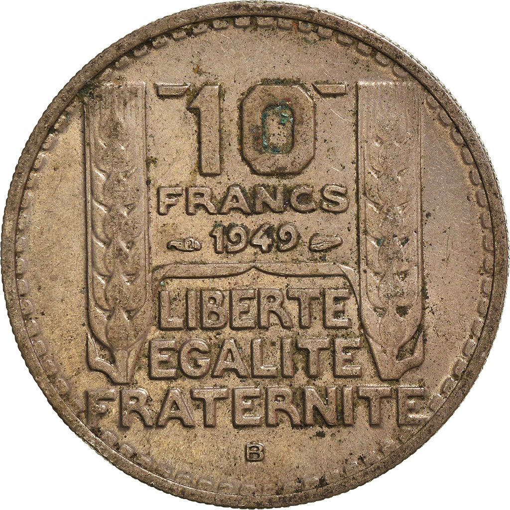 Münze, Frankreich, 10 Francs, 1949