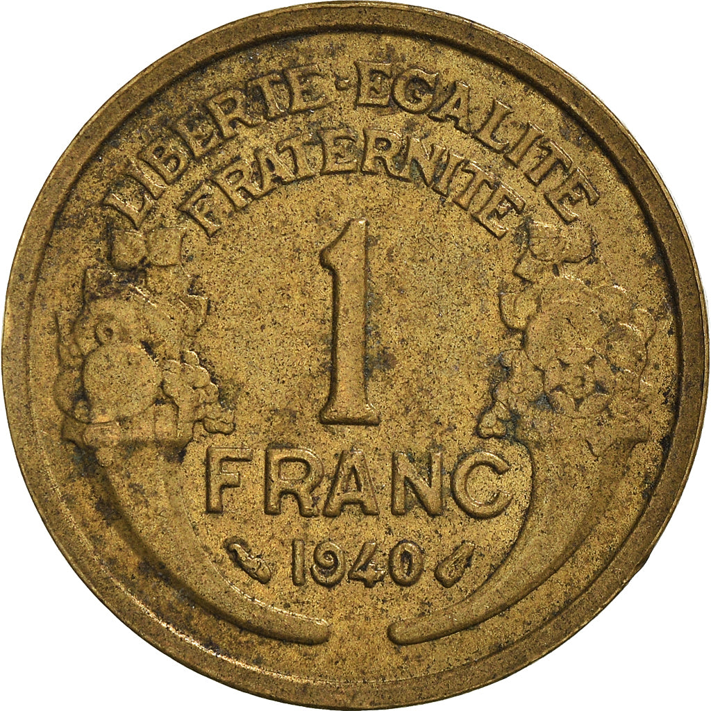 Moneta, Francja, Franc, 1940