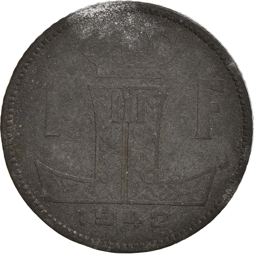 Moeda, Bélgica, Franc, 1942
