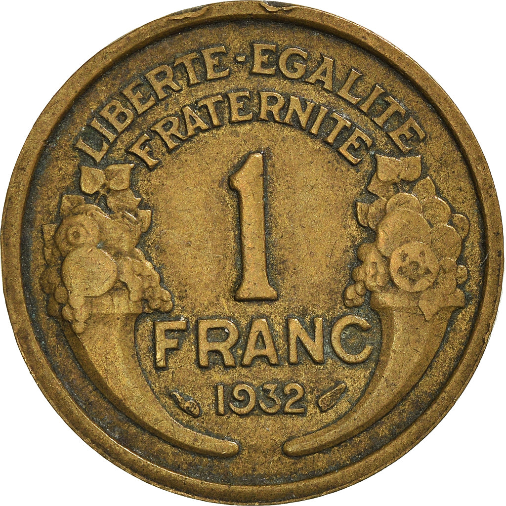 Moneta, Francja, Franc, 1932