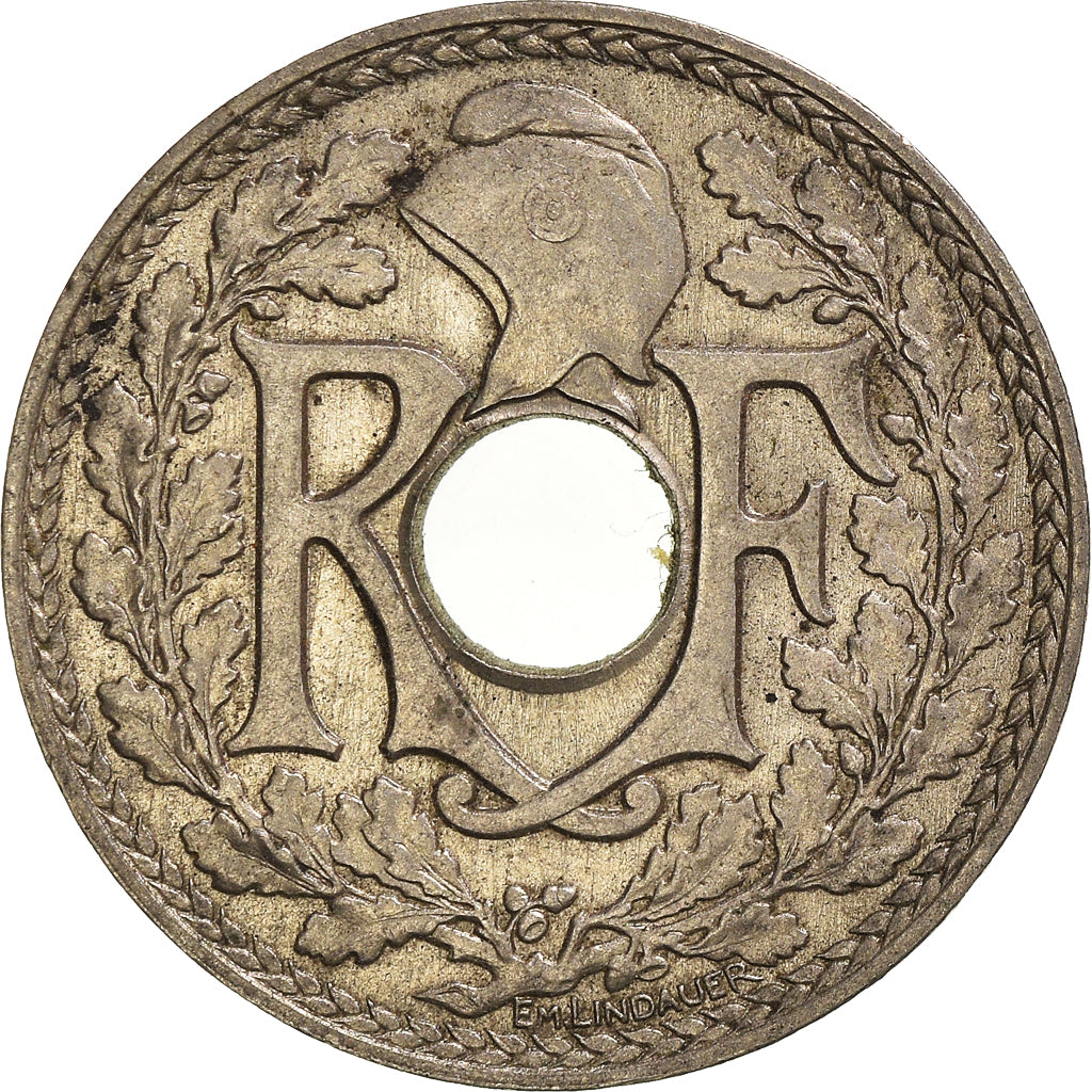 Moneta, Francia, 25 Centimes, 1914