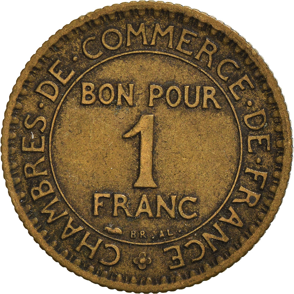 Moneta, Francja, Franc, 1922