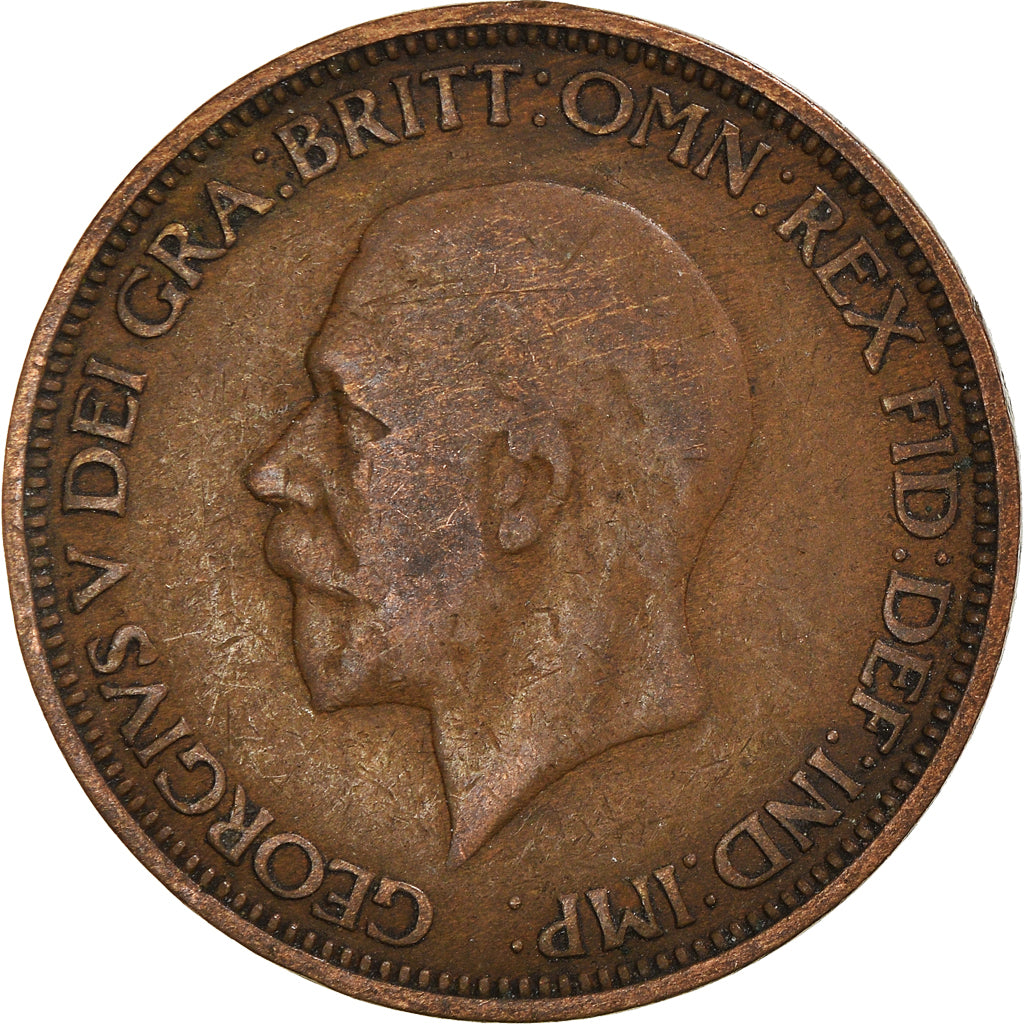 Monnaie, Grande-Bretagne, 1/2 Penny, 1932