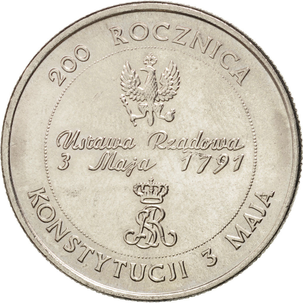 Pologne, 10 000 Zlotych 1991, KM Y217
