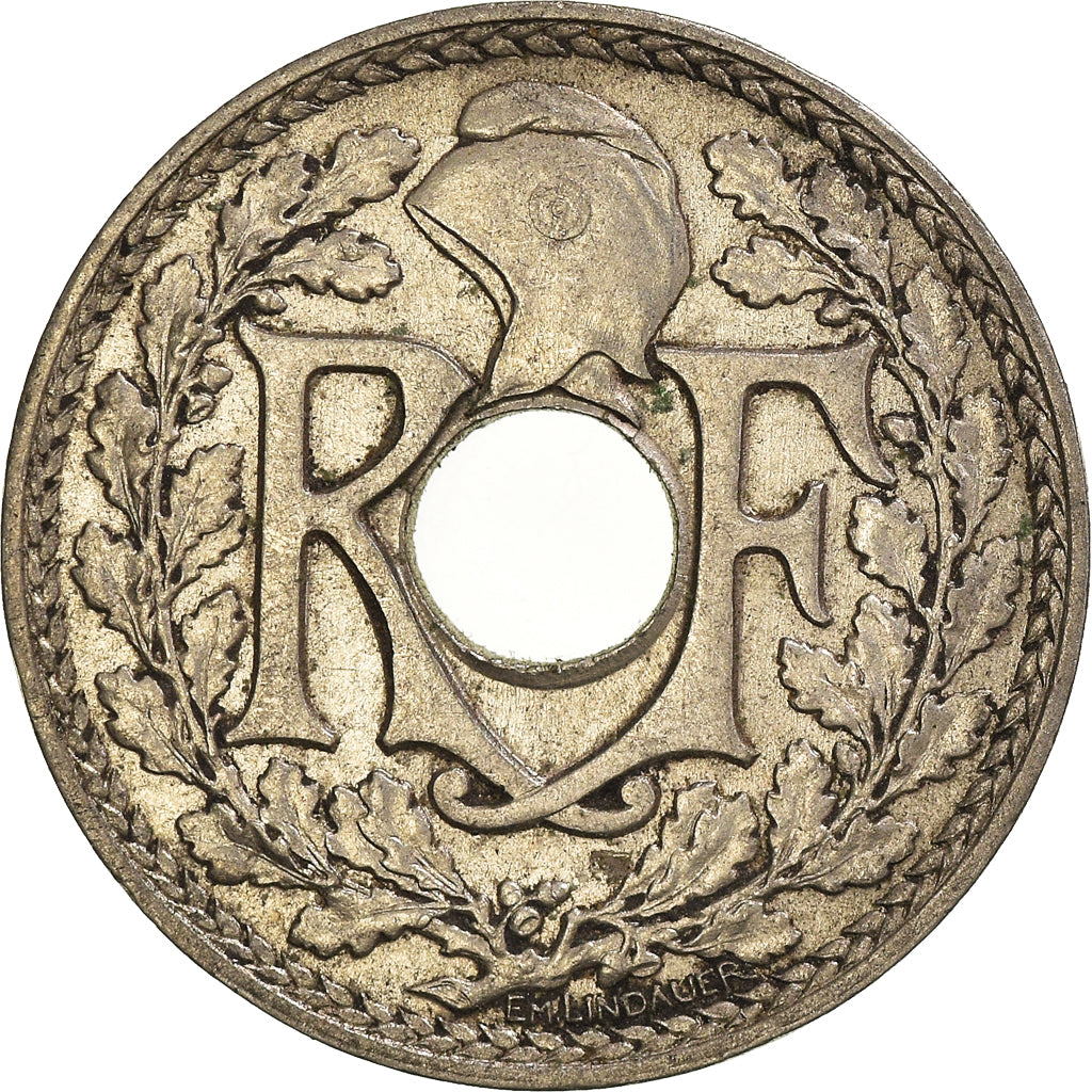 Moneta, Francia, 25 Centimes, 1914