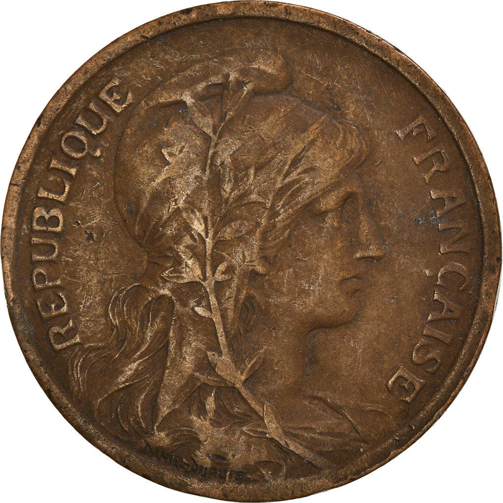 Coin, France, 10 Centimes, 1916