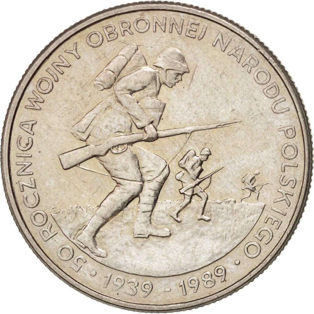 Coin, Poland, 500 Zlotych, 1989, MS(63), Copper-nickel, KM:185