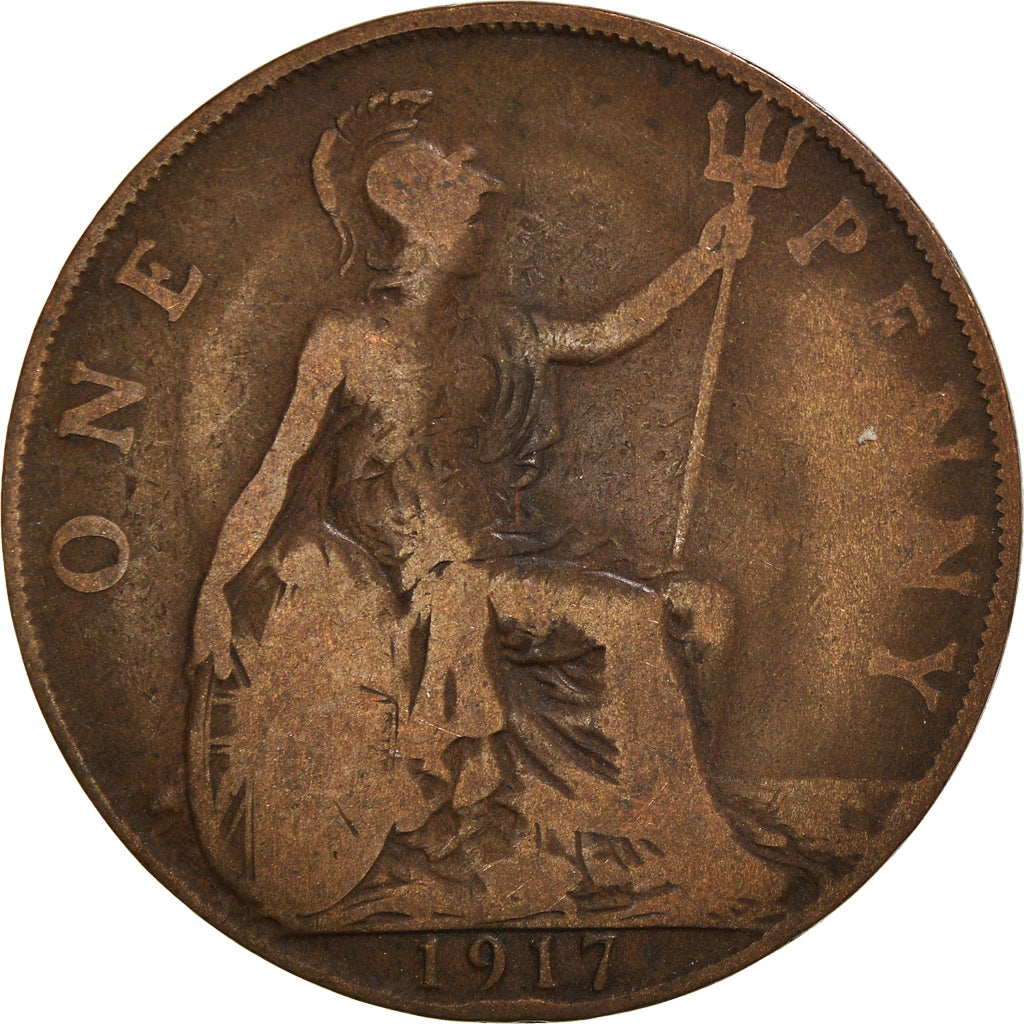Moeda, Grã-Bretanha, 1917