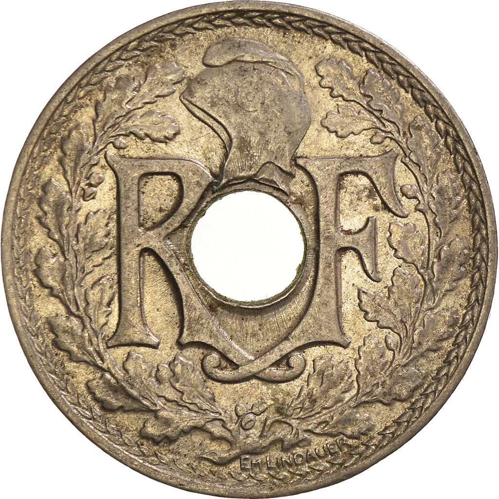 Moneta, Francia, 25 Centimes, 1914
