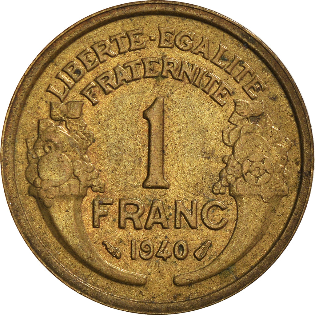 Moneta, Francja, Franc, 1940