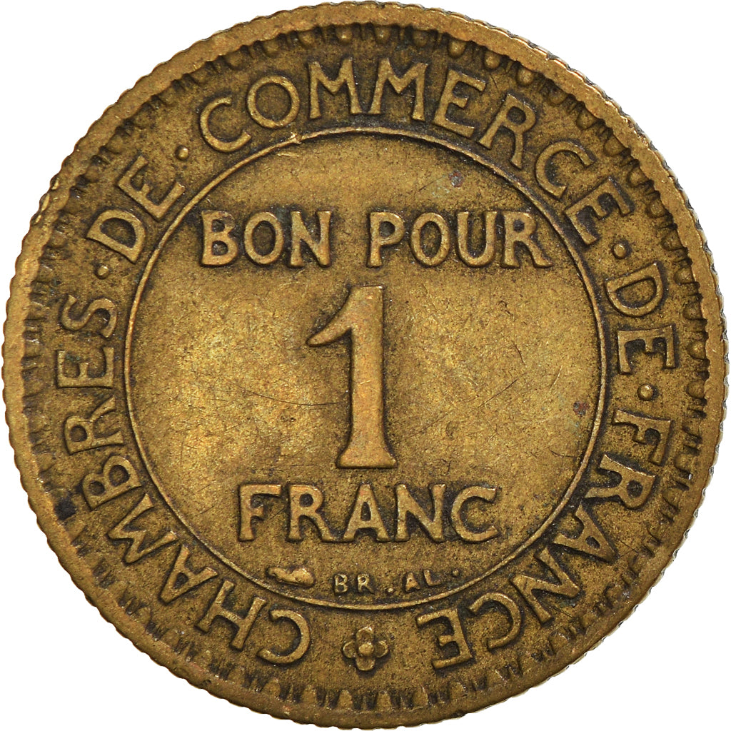 Moneta, Francja, Franc, 1922