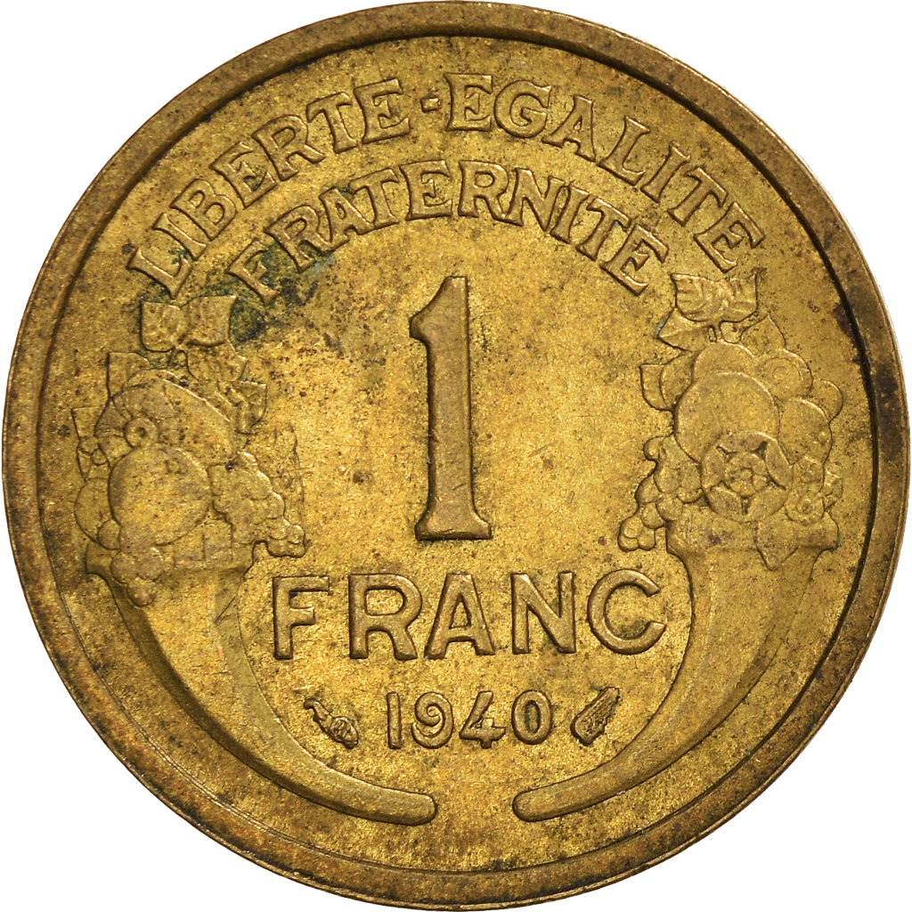 Moneta, Francja, Franc, 1940