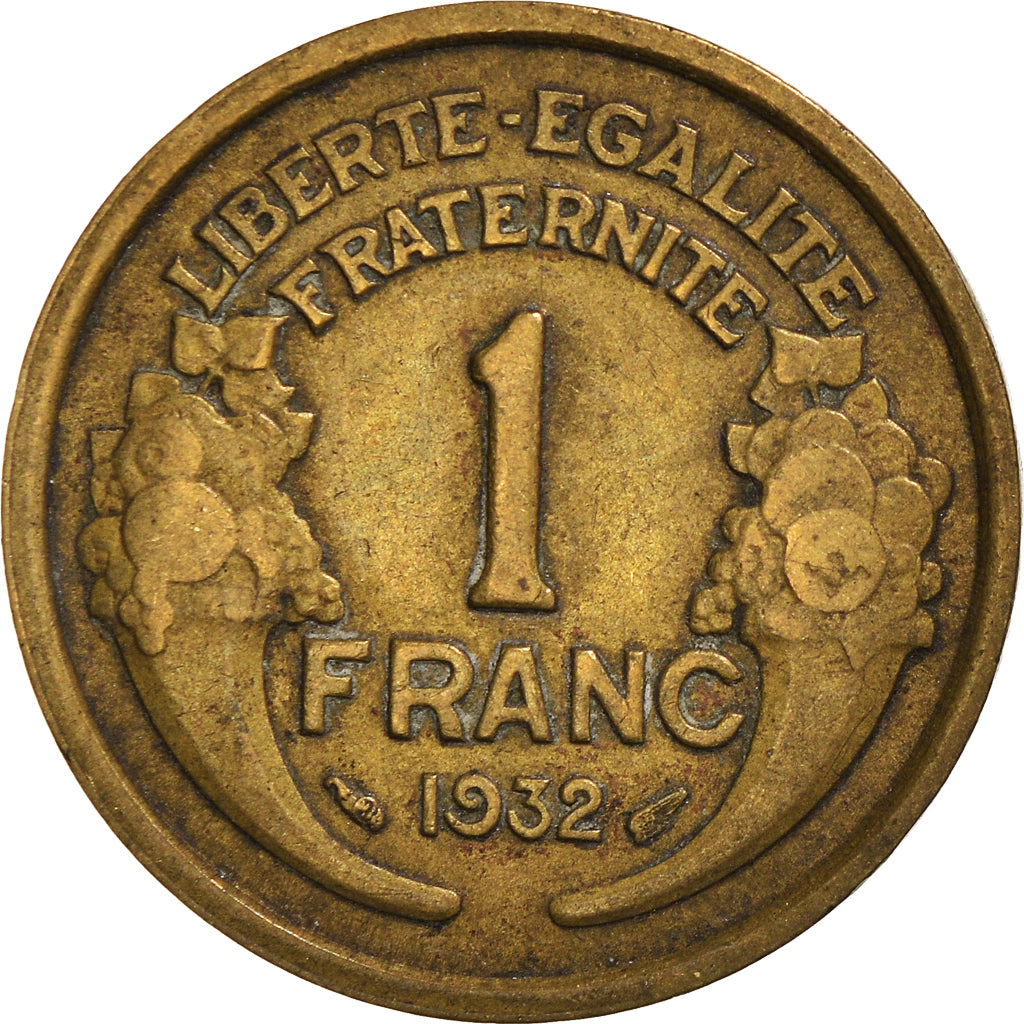 Moneta, Francja, Franc, 1932