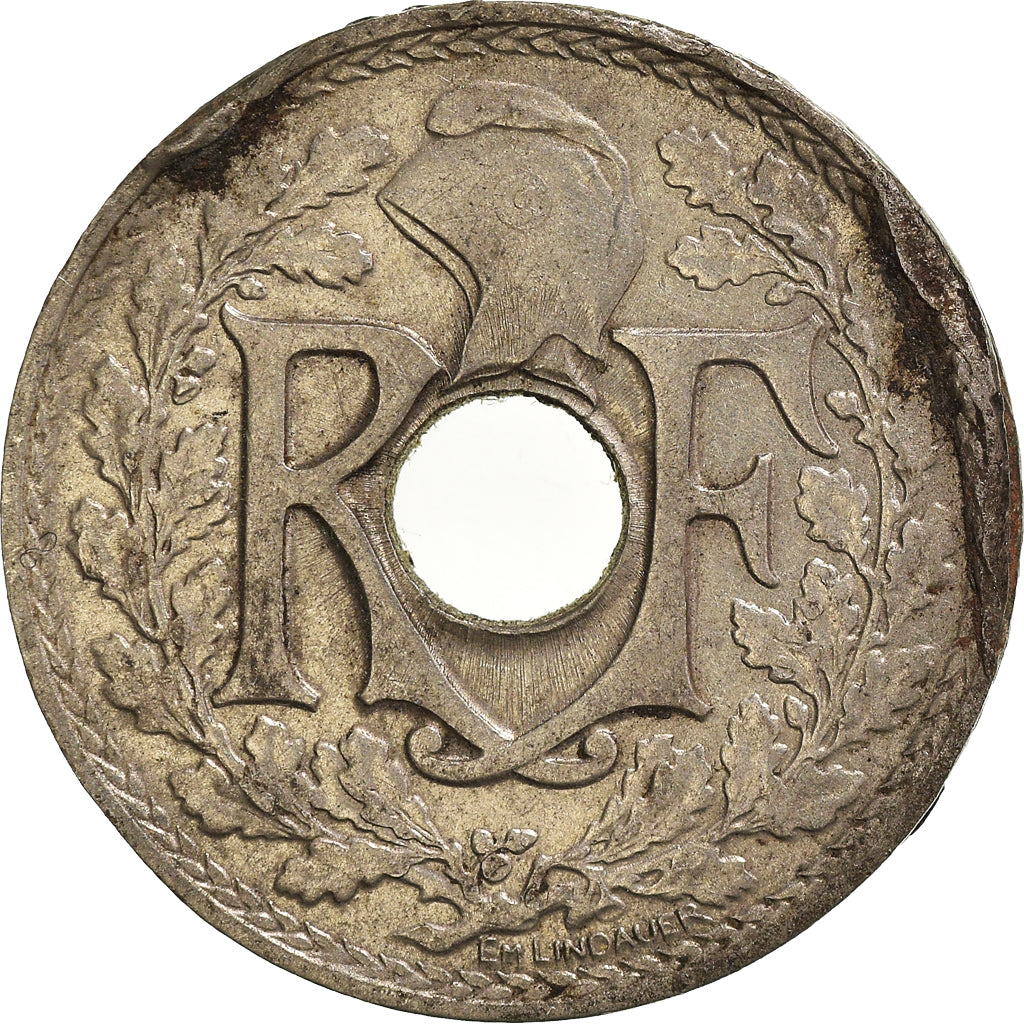 Moneta, Francia, 25 Centimes, 1914