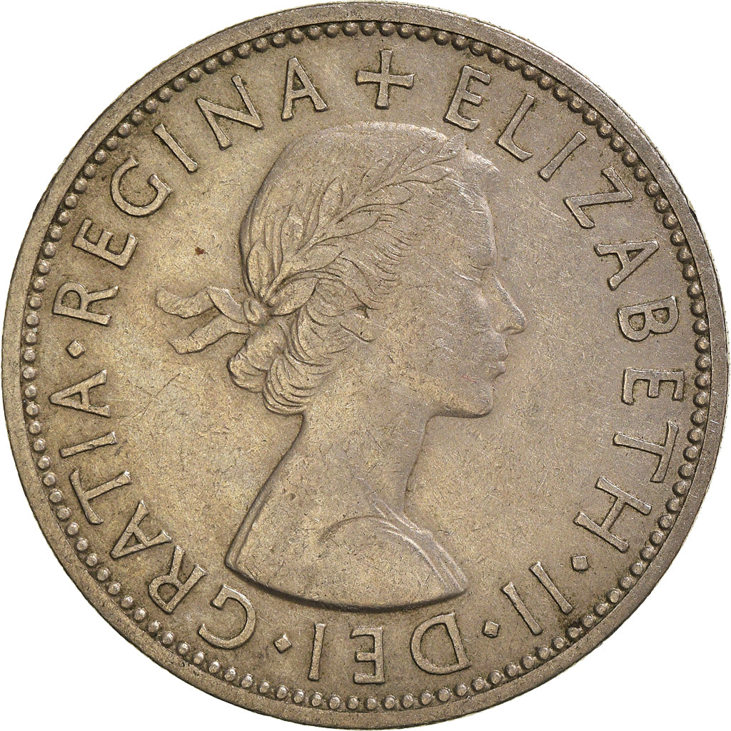 Moneta, Wielka Brytania, Florin, Two Shillings, 1954