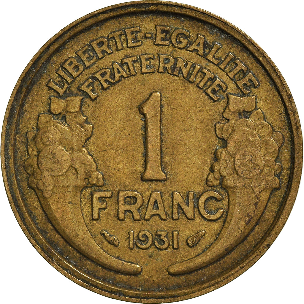 Moneta, Francia, Franc, 1931