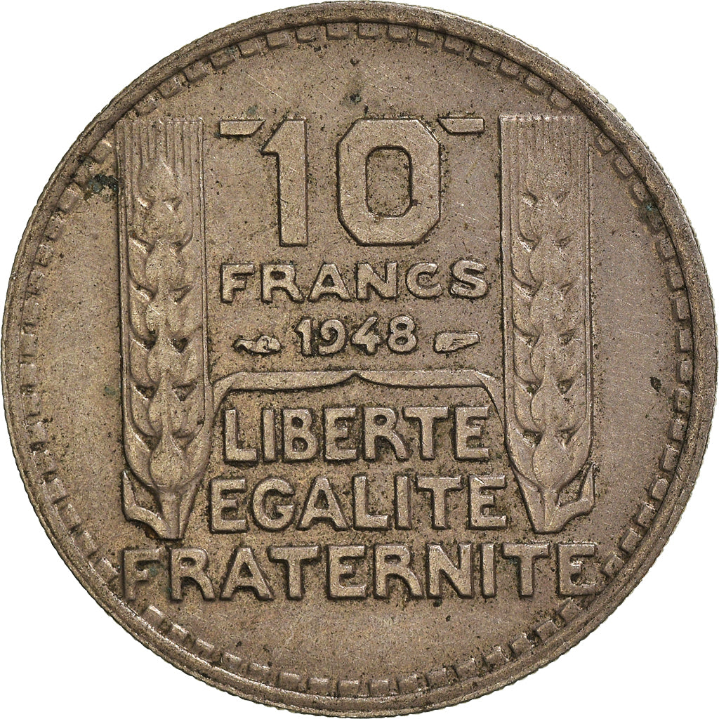 Münze, Frankreich, 10 Francs, 1948