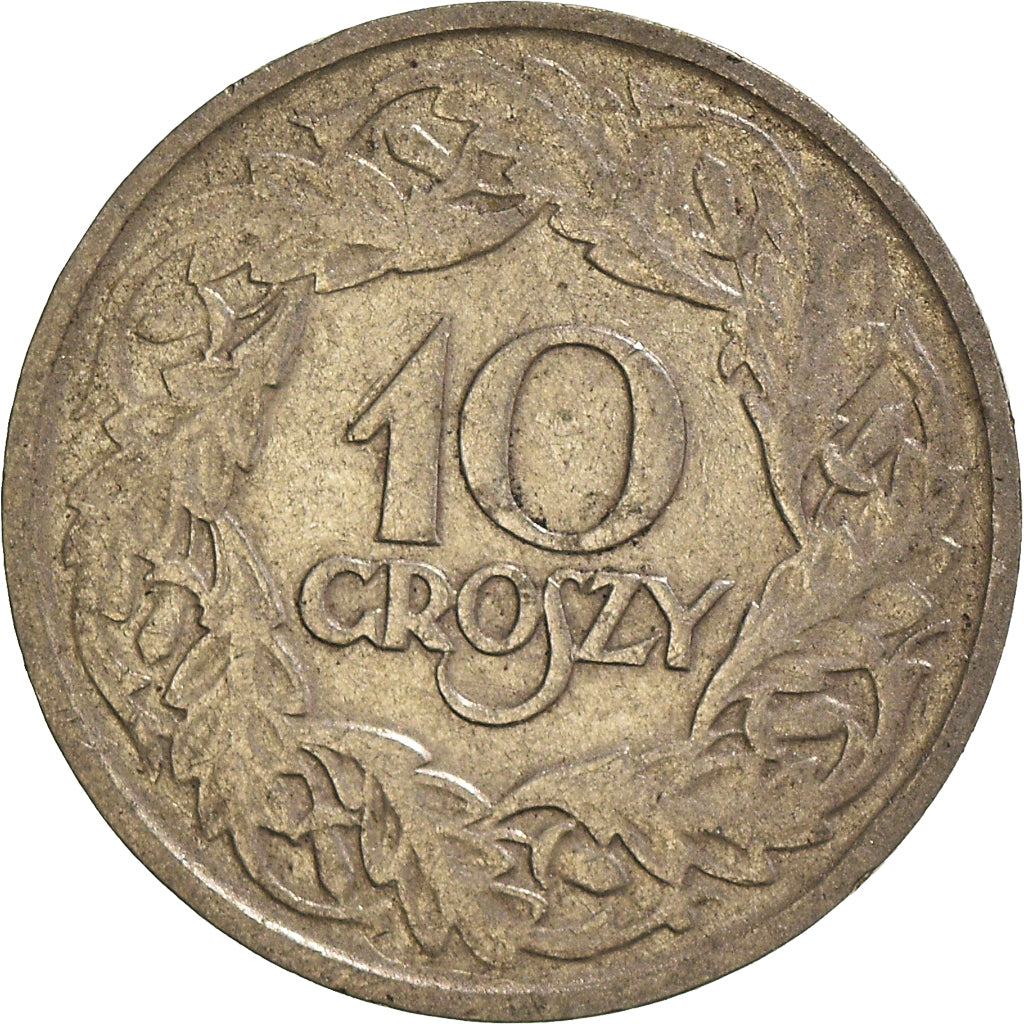 Coin, Poland, 10 Groszy, 1923