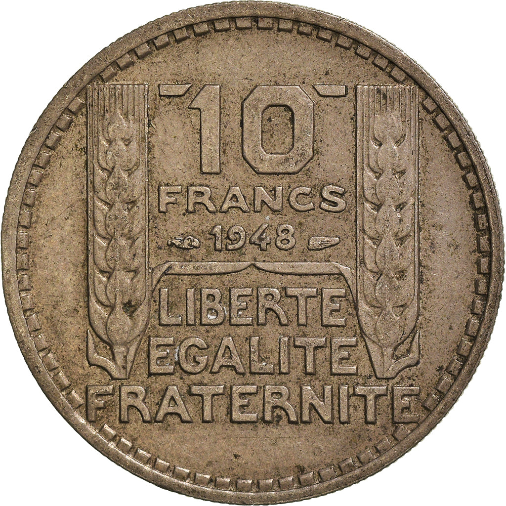 Münze, Frankreich, 10 Francs, 1948