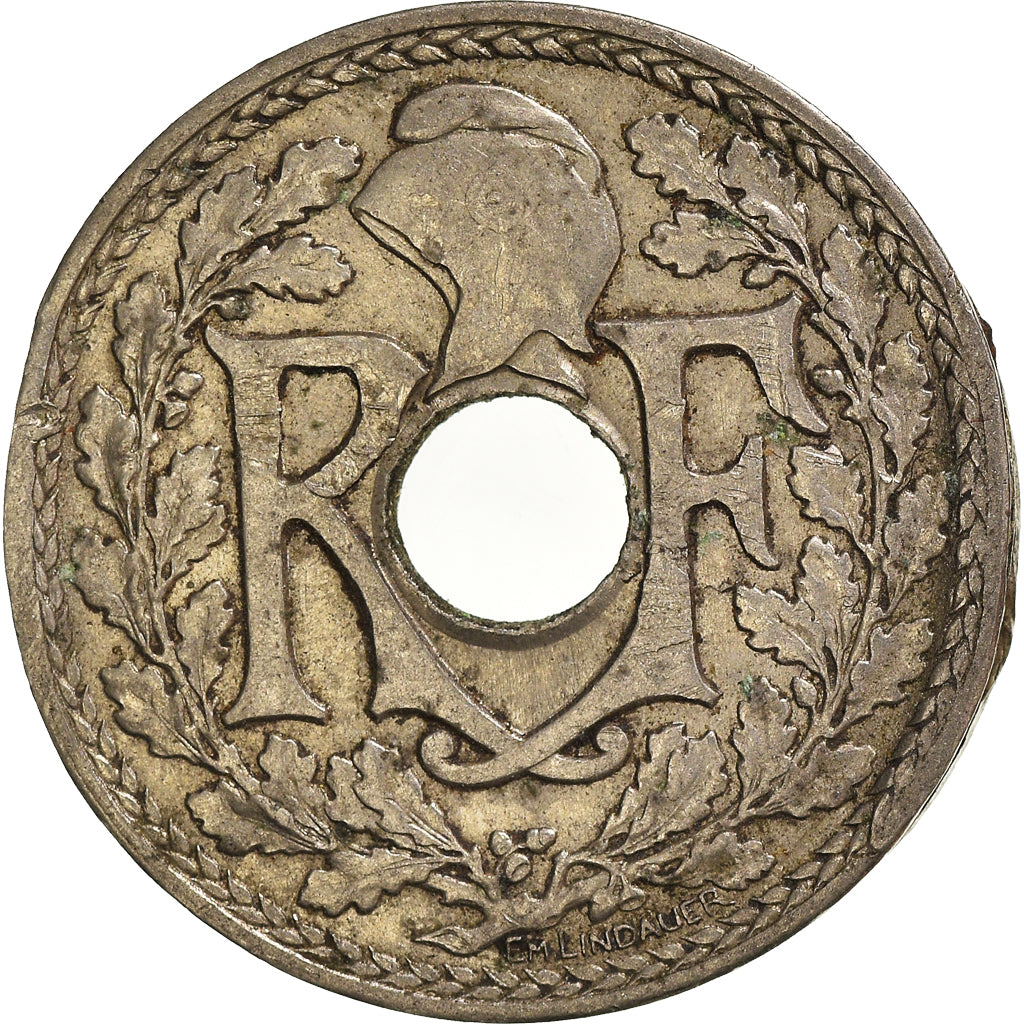 Coin, France, 25 Centimes, 1915